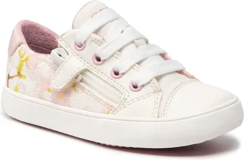 Sneakersy Geox - J Gisli G.B J024NB 0AW54 C0814 M White/Lt Pink
