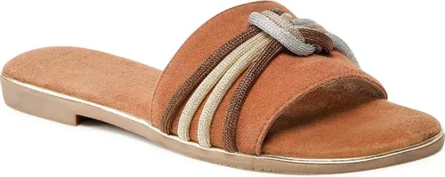 Šľapky MARCO TOZZI - 2-27117-28 Cognac Comb 392