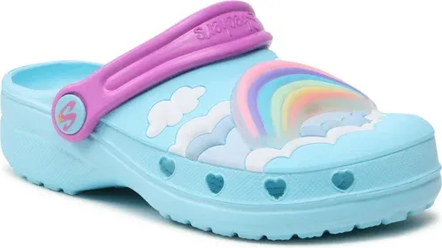 Šľapky Skechers - S Lights-Heart Charmer 308027L/BLMT Blue/Multi