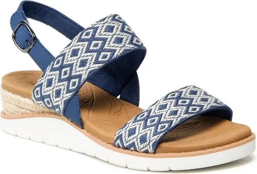 Espadrilky SKECHERS - BOBS Beach Kiss 114003/NVY Navy