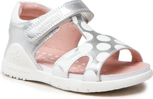 Sandále BIOMECANICS - 222209-B Plata Y Puntos