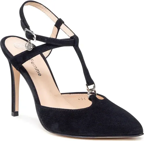 Sandále Solo Femme - 34312-32-020/000-05-00 Čierna