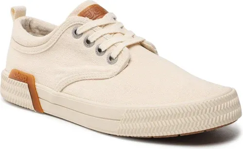 Tenisky Jeep - Jeepster JM21010A Ecru 021