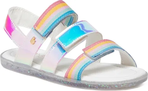 Sandále Bibi - Soft Flat 1169017 Rainbow/Holografico