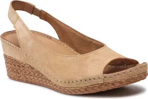 Sandále RYŁKO - 4RST1 Piaskowy 7RP