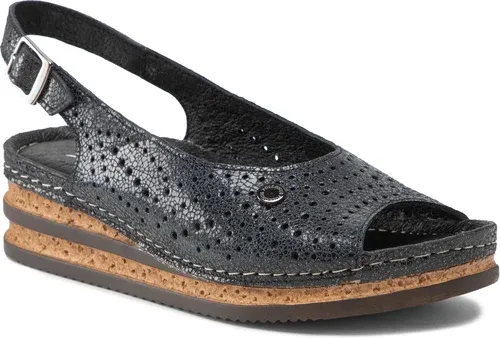 Sandále POLLONUS - 5-1403-002 Granat Crush/Perfo