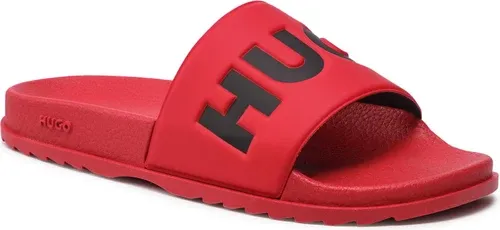 Šľapky Hugo - Match 50471366 10224398 01 Dark Red 606