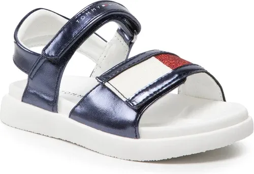 Sandále Tommy Hilfiger - Velcro Sandal T1A2-32172-1160 S Blue 800