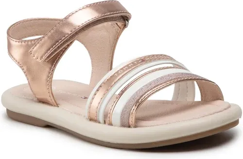 Sandále Tommy Hilfiger - Velcro Sandal T3A2-32175-0572 M Rose Gold 341