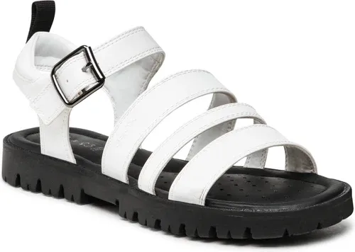Sandále GEOX - J S.Starbulush G. B J25FYB 000BC C1000 M White
