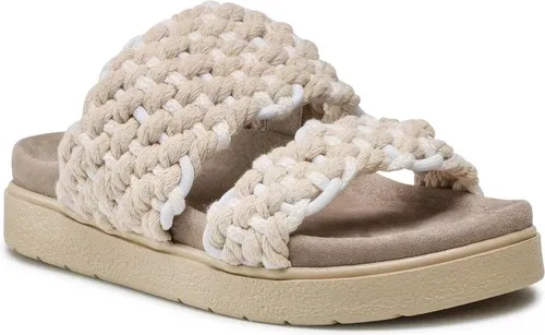 Šľapky INUIKII - Patchwork Cord 70104-029 Beige