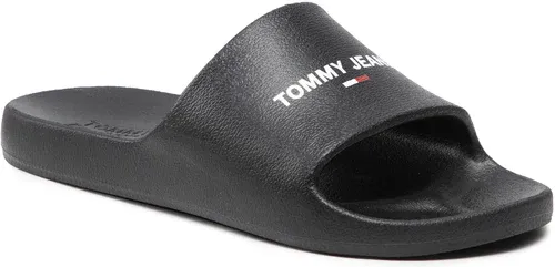 Šľapky TOMMY JEANS - Essential Pool Slide EN0EN01817 Black BDS