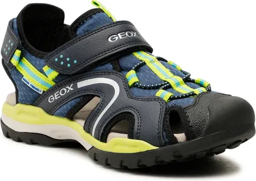 Sandále GEOX - J Borealis B. B J250RB 014ME C4052 D Dk Blue/Lime