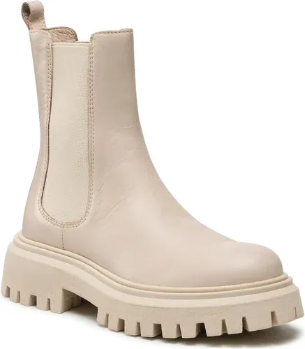 Členková obuv s elastickým prvkom Badura - RST-LONDRA-2 Beige