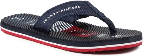 Žabky Tommy Hilfiger - Massage Footbed Beach Sandal FM0FM03979 Desert Sky DW5