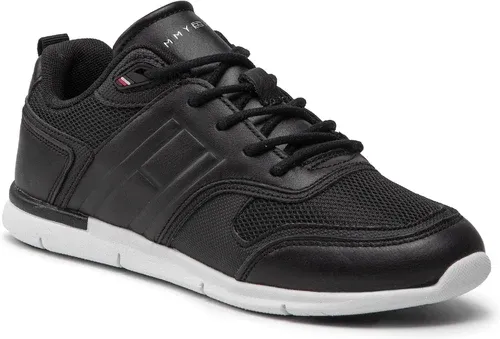 Sneakersy TOMMY HILFIGER - Th Lightweight Sneaker FW0FW06516 Black BDS