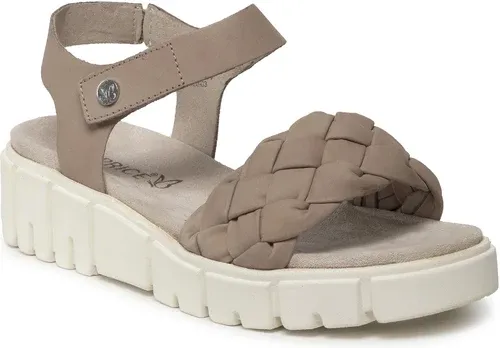 Sandále CAPRICE - 9-28256-28 Taupe Nubuc 334
