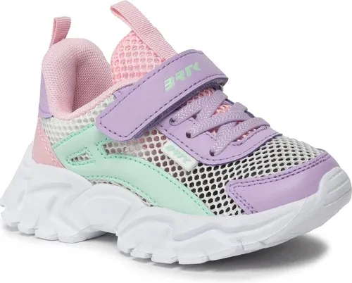 Sneakersy Bartek - 15435003 Biały/Fiolet/Zielony