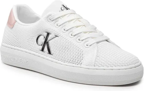 Sneakersy CALVIN KLEIN JEANS - Casual Cupsole 1 YW0YW00507 Bright White YAF