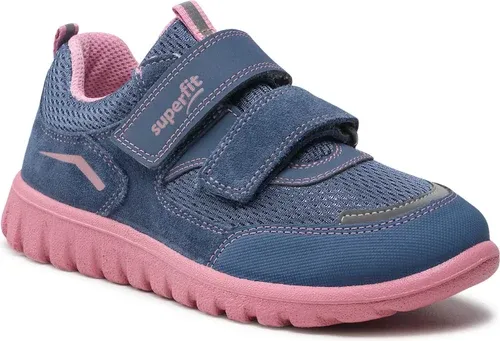 Sneakersy Superfit - 1-006194-8060 D Blau/Rosa