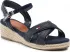 Espadrilky Tommy Hilfiger - Rope Wedge Sandal T3A7-32186-1380 M Blue 800