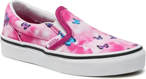 Tenisky Vans - Classic Slip-On VN0A7Q5GARP1 (Butterfly Dream) Fuchsia