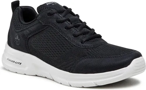 Sneakersy RIEKER - B7303-00 Schwarz