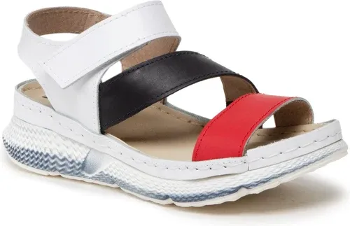 Sandále PANTO FINO - JJ267069 Czerwony/Granat/Biały