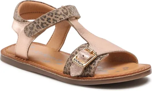 Sandále Kickers - Diazz 784453-10 D Beige Leopard/Rose