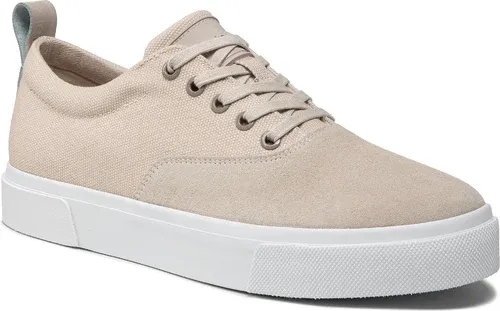 Sneakersy CALVIN KLEIN - Low Top Lace Up Skate Cv Mix HM0HM00321 Stony Beige ACE