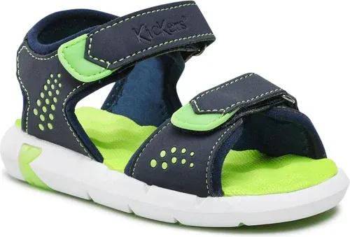 Sandále KICKERS - Jumangap 858670-30 M Blue Fonce Vert 51