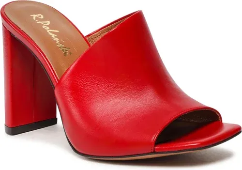 Šľapky R.POLAŃSKI - 1490 Czerwony Lico