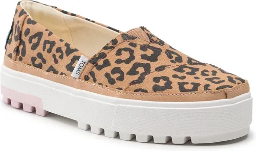 Poltopánky TOMS - Alpargata Lug 10017833 Toffe Leopard