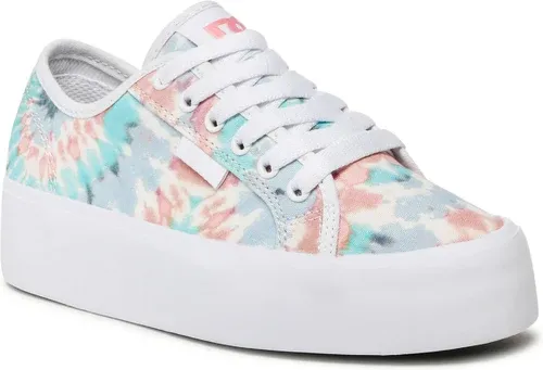 Tenisky DC - Manual Platform ADJS300280 White/Print (Wpt)