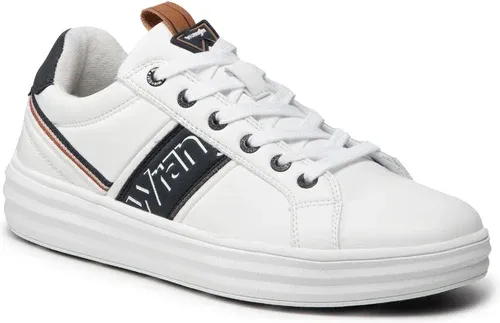 Sneakersy Wrangler - Jelly Derby WM21090A White/Navy 257