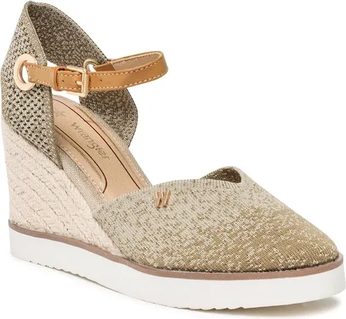 Espadrilky WRANGLER - Isla Knit WL21620A Sand 025