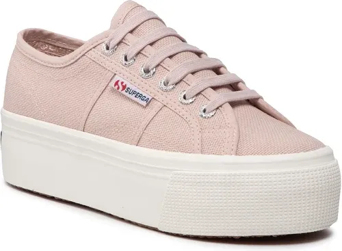 Tenisky SUPERGA - 2830 Platform S9111LW Pink Skin/F Avorio AFB