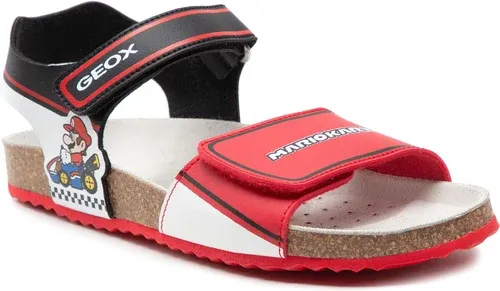 Sandále Geox - J Ghita B. B J258LB 000BC C0020 D Red/Black