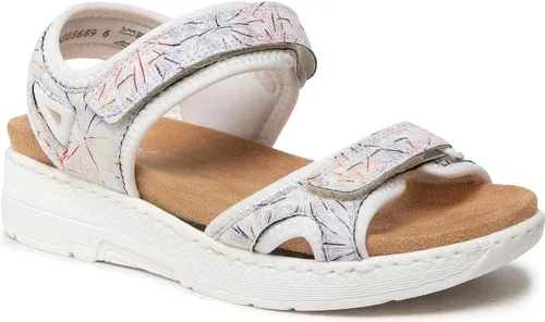 Sandále RIEKER - V8177-91 Weiss