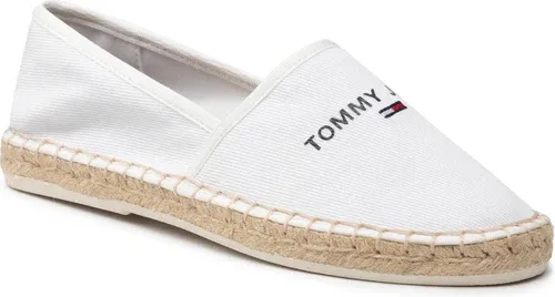 Espadrilky TOMMY JEANS - Espadrille EN0EN01815 White YBR