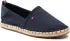 Espadrilky Tommy Hilfiger - Basic Tommy Flat Espadrille FW0FW06497 Desert Sky DW5