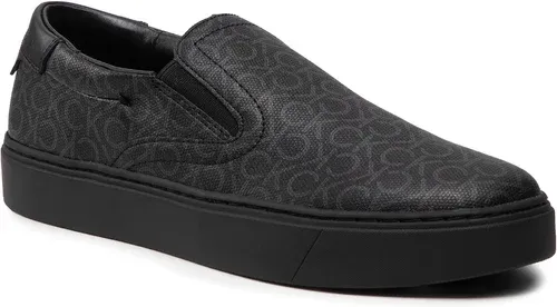 Tenisky Calvin Klein - Slip On Cv Mono HM0HM00523 Black Mono 00V