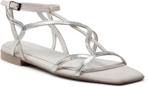 Sandále TAMARIS - 1-28127-28 White/Silver 171