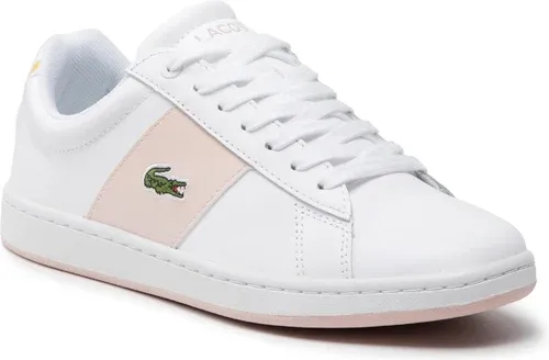 Sneakersy LACOSTE - Carnaby Evo 0722 4 Sfa 7-43SFA0046B53 Wht/Pnk