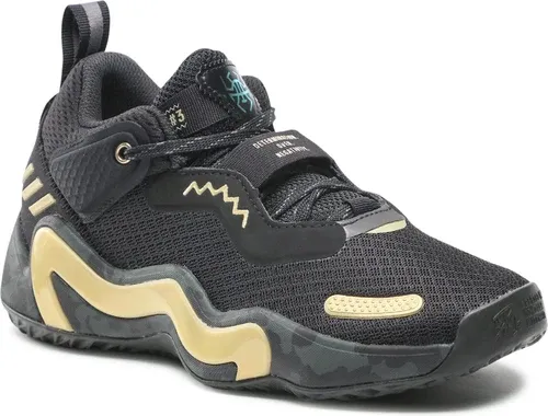 Topánky adidas - D.O.N. Issue 3 J GY2844 Cblack/Goldmt/Grefiv
