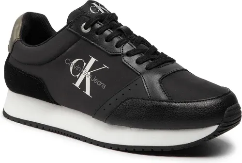 Sneakersy Calvin Klein Jeans - Retro Runner Laceup YM0YM00418 Black BDS
