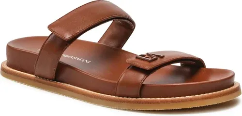 Šľapky EMPORIO ARMANI - X3P778 XF271 00021 Cuoio