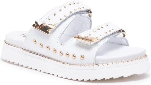 Šľapky Patrizia Pepe - PJ121.06 M Bianco/Platinum