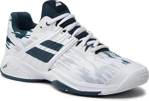 Topánky Babolat - Propulse Fury All Court Men 30S22208 White/Estate Blue
