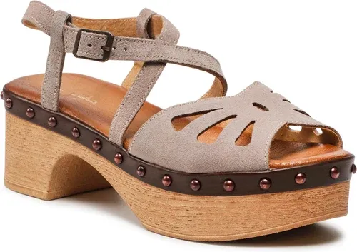 Sandále MACIEJKA - 05590-10/00-5 Ciemny Beż